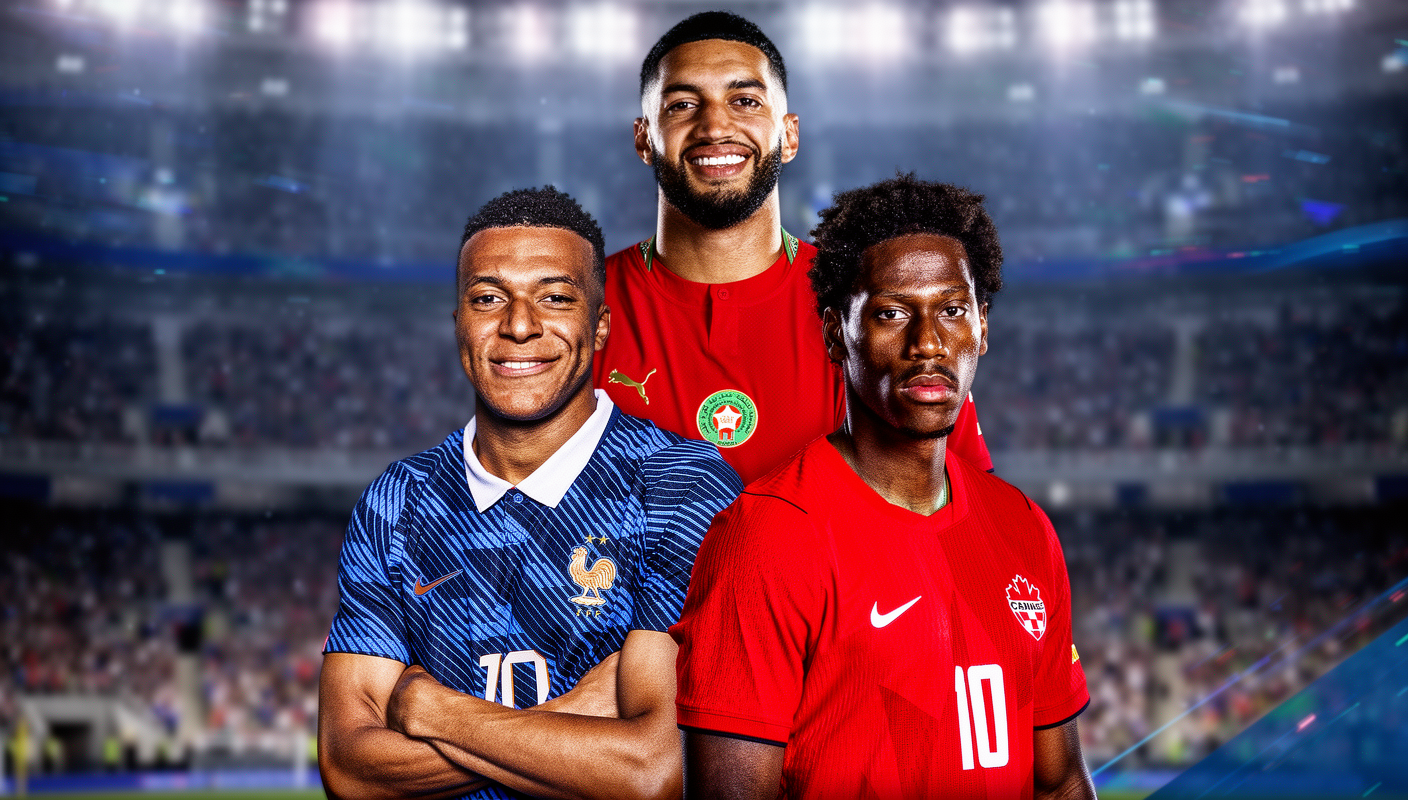 TOP1体育入口 - 世界杯16强战首日：姆巴佩领衔法国队挑战巴拉圭，加拿大冲击非洲劲旅 - TOP1体育 相关文章配图